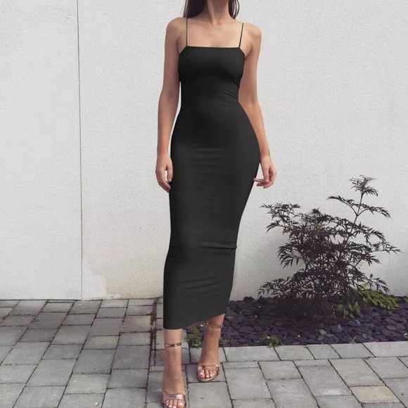 Long Black Dress - Picture 2 of 2